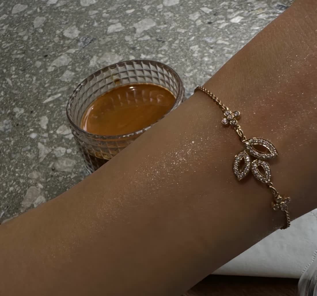 Harry Winston Leaf Diamond Bracelet